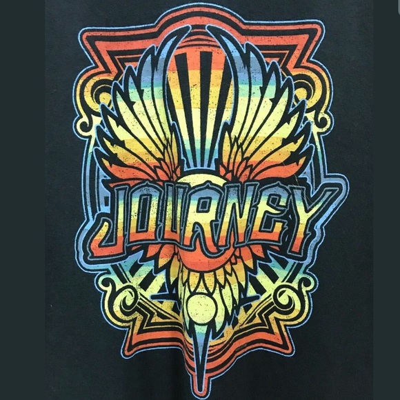 XL Journey Band T-Shirt Shirt Gildan Concert tee - Picture 5 of 6